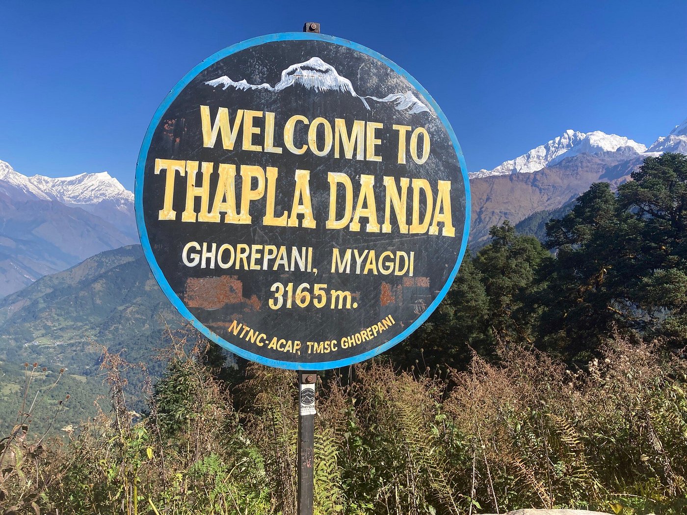 Ghorepani Poon Hill view Trek 